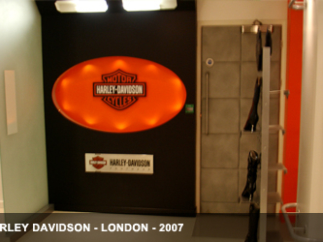 Harley Davidson shopfitting